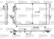 817839 VAL - Skraplacz klimat.VALEO OPEL