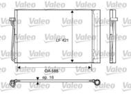 817850 VAL - Skraplacz klimat.VALEO BMW