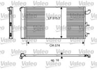 818162 VAL - Skraplacz klimat.VALEO FIAT /z osuszaczem/