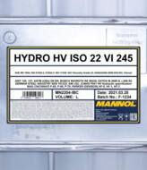 MN2204-IBC - Olej HV 22 MANNOL 1000L /hydrauliczny/ ISO 22/Viscosity Index 245/Pour point <-50/ISO Viscosity Gr