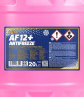 MN4012-20 - Płyn chłodniczy MANNOL AF12 G12 20l /różowy/ płyn gotowy do użycia -40st.