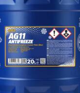 MN4111-20 - Płyn chłodniczy-konc.MANNOL AG11 20l /niebieski/ MANNOL ANTIFREEZE