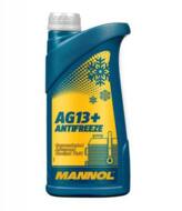 MN4114-1 - Płyn chłodniczy-konc.MANNOL AG13+ 1l ADVANCED Antifreeze 1l /żółty/