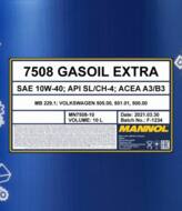 MN7508-10 - Olej 10W40 MANNOL GASOIL EXTRA 10l SL/CF A3/B3 MB229.01 505.00