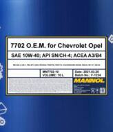 MN7702-10 - Olej 10W40 MANNOL OEM OPEL/CHEV 10l API SL/CF MB229.1 A3/B3 501.00/505.00