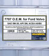 MN7707-IBC - Olej 5W30 MANNOL OEM FORD/VOLVO 1000l ACEA A5/B5 A1/B1 SM/CF ILSAC GF-4