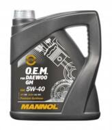 MN7711-4 - Olej 5W40 MANNOL OEM DAEWOO 4l ACEA A3/B4 SN/CF GM-LL-A/B-025 /RENAULT