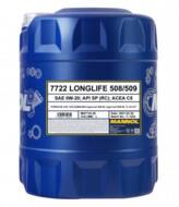 MN7722-20 - Olej 0W20 MANNOL LONGLIFE 508/509 20L API SP (RC)/ACEA C5/ 508.00/ 509.00/TL 52 577