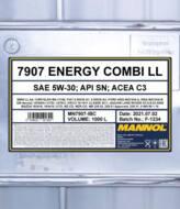 MN7907-IBC - Olej 5W30 MANNOL ENERGY COMBI 507.00 100API SM/CF 507.00 C3/BMW LL-04 /b.ester/