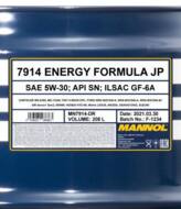 MN7914-DR - Olej 5W30 MANNOL ENERGY FORMULA JP 208l API SN ILSAC GF-5 DEXOS-1