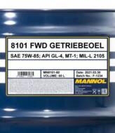 MN8101-60 - Olej przekładniowy 75W85 MANNOL FWD 60l /semi/API GL4 MIL 2105