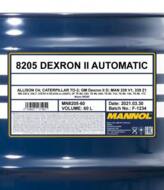 MN8205-60 - Olej ATF DII MANNOL 60l DEXRON II D Allison C4/MAN 339 V1/Z1 MB236.5/MB236.7