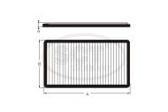SAK116 SCT - Filtr kabinowy SCT /węglowy/ OPEL