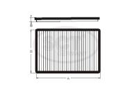 SAK274 SCT - Filtr kabinowy SCT /węglowy/ BMW 5 S 10-/6 S 11-/7 S 09-