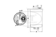 ST6121 SCT - Filtr paliwa SCT 