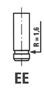 R3597/BMNT FRE - Zawór wydechowy FRECCIA 32,9x8x122