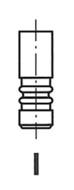 R4116/R FRE - Zawór wydechowy FRECCIA 33,1x8x90,8