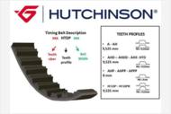 130AHD25.4 HUT - Pasek rozrządu HUTCHINSON 