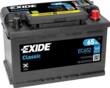 EC652 EXI - Akumulator 65AH/540A CLASSIC P+ EXIDE 