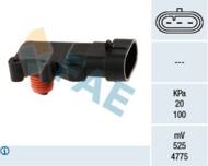 15013 FAE - Czujnik podciśnienia FAE FIAT/OPEL/RENAULT/bezwzględnego/ DAEWOO LEGANZA 2.0 16V