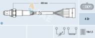 77218 FAE - Sonda lambda FAE FIAT