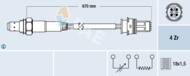 77329 FAE - Sonda lambda FAE DB/BMW