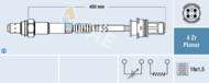 77332 FAE - Sonda lambda FAE DB