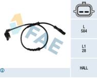 78358 FAE - Czujnik ABS FAE DACIA