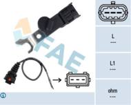 79167 FAE - Czujnik położenia wałka rozrządu FAE OPEL 1.8-2.2/kostka owalna + wtyczka/