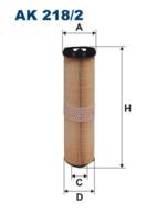 AK218/2 - Filtr kabinowy FILTRON 