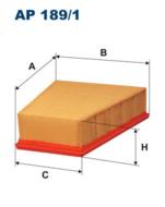 AP189/1 - Filtr powietrza FILTRON VAG FABIA1.9D 99