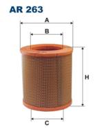 AR263 - Filtr powietrza FILTRON PSA/FIAT