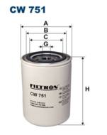 CW751 - Filtr płynu chłodniczego FILTRON DAF