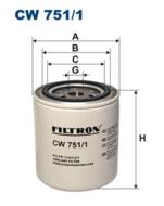CW751/1 - Filtr płynu chłodniczego FILTRON DAF