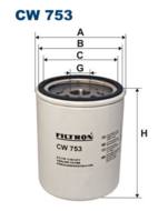 CW753 - Filtr płynu chłodniczego FILTRON 