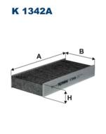 K1342A-2X - Filtr kabinowy FILTRON 