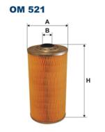 OM521 - Filtr oleju FILTRON BMW E28/E30 324D/TD524D/TD 83