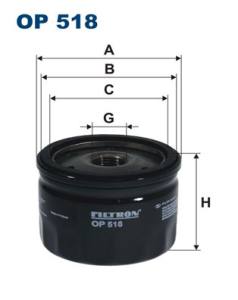 OP518 - Filtr oleju FILTRON FIAT CQN700