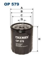 OP579 - Filtr oleju FILTRON PSA