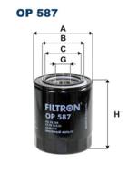 OP587 - Filtr oleju FILTRON 