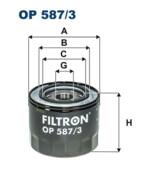 OP587/3 - Filtr oleju FILTRON MITSUBISHI COLT II