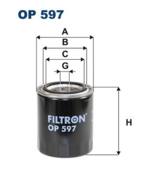 OP597 - Filtr oleju FILTRON MAZDA FORD
