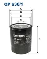 OP636/1 - Filtr oleju FILTRON 
