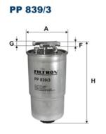 PP839/3 - Filtr paliwa FILTRON VAG NEW BEETLE 1.9TDI 98-