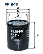 PP840 - Filtr paliwa FILTRON DB W123 200D