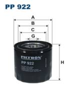 PP922 - Filtr paliwa FILTRON FORD MAZDA 626 2.2D