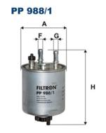 PP988/1 - Filtr paliwa FILTRON 