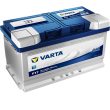 580406074BD VAR - Akumulator 80AH 740A P+ F17 VARTA BLUE DYNAMIC /315x175x175/