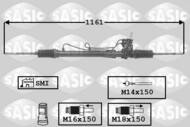 7174006 SAS - Przekładnia kierownicza SASIC /ze wspomaganiem/
