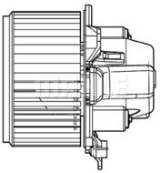 AB 108 000P MAH - Wentylator wnętrza MAHLE FIAT STILO +AC -AUT.